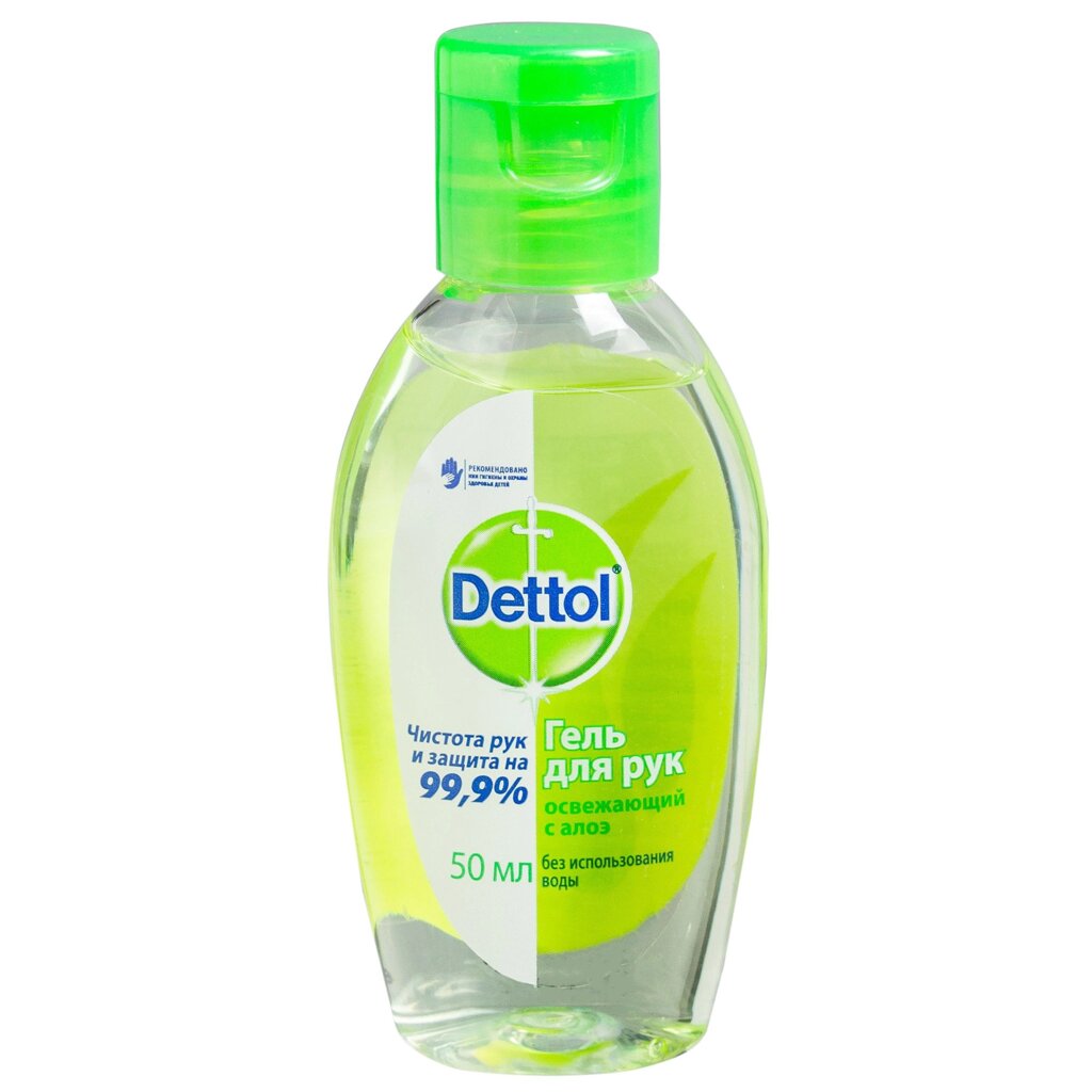 Антибактериальный гель для рук с алое "Dettol" от компании «Офистон маркет» - фото 1