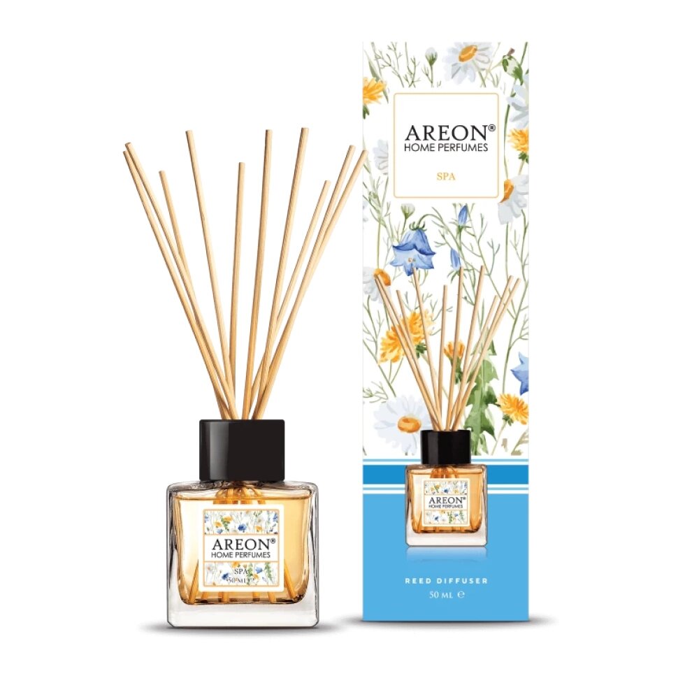 Аромадиффузор Areon Home perfume Botanic sticks СПА, 50 мл от компании «Офистон маркет» - фото 1