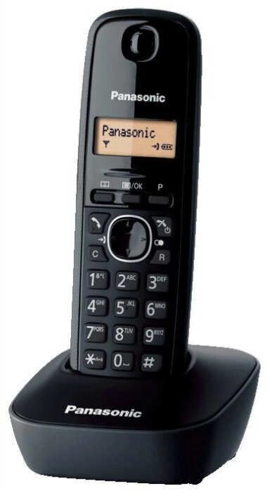 Беспроводной телефон Panasonic "Dect KX-TG1611RU", серый от компании «Офистон маркет» - фото 1