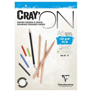 Блок-склейка "Cray'On", А5, 120 г/м2, 50 листов