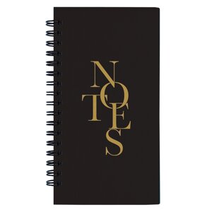 Блокнот Be Smart "Notes", А6, 100 л, в клетку, черный