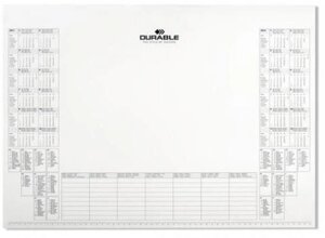 Блокнот для подкладки (планнинг), 57x40.5 см, белый