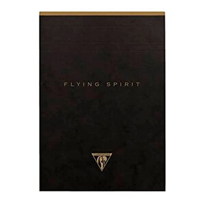 Блокнот "Flying Spirit", А5, 70 листов, линейка, черный