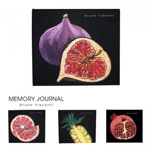 Блокнот "Memory journal", А7, 100 листов, ассорти