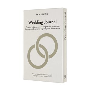 Блокнот "Passion Wedding Large", А5, 200 листов, линейка, светло-серый