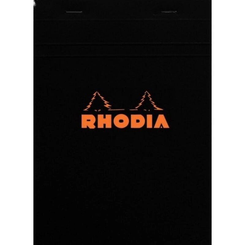 Блокнот "Rhodia", A5, 80 листов, клетка, черный от компании «Офистон маркет» - фото 1