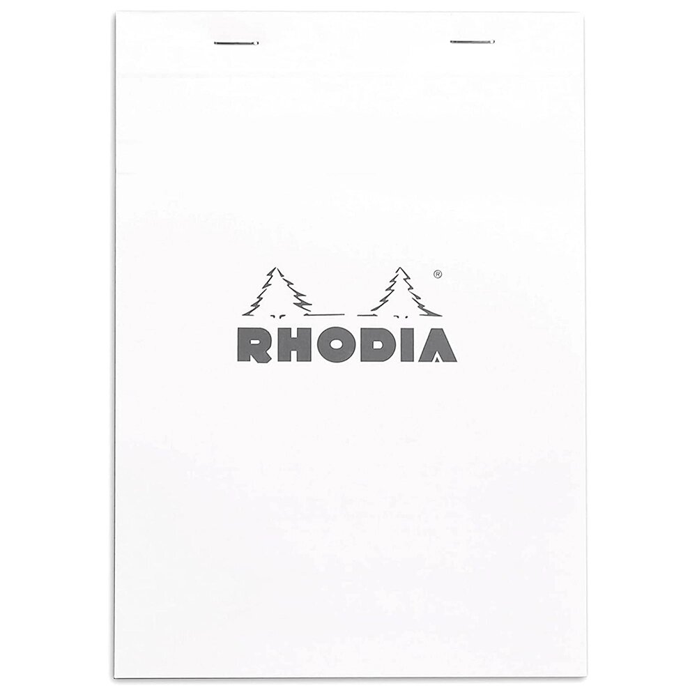 Блокнот "Rhodia", А5, 80 листов, линейка, белый от компании «Офистон маркет» - фото 1