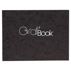 Блокнот скетчбук "Graf Book 360", 19x25 см, 100 г/м2, 100 листов