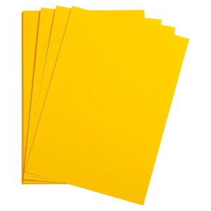 Бумага цветная "Maya", А4, 120г/м2, ярко-желтый