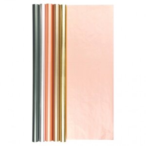 Бумага декоративная в рулоне "Iridescent Kraft", 2x0,7 м, ассорти