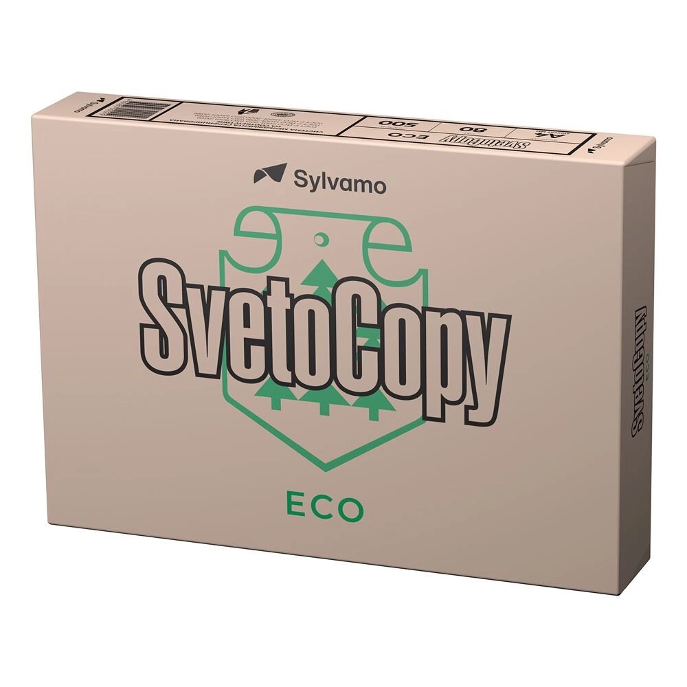 Бумага "SvetoCopy ECO", A4, 500 листов, 80 г/м2, -30% от компании «Офистон маркет» - фото 1