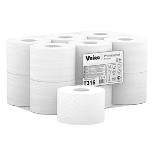 Бумага туалетная Veiro "Professional Premium", 2 слоя, 12 рулонов