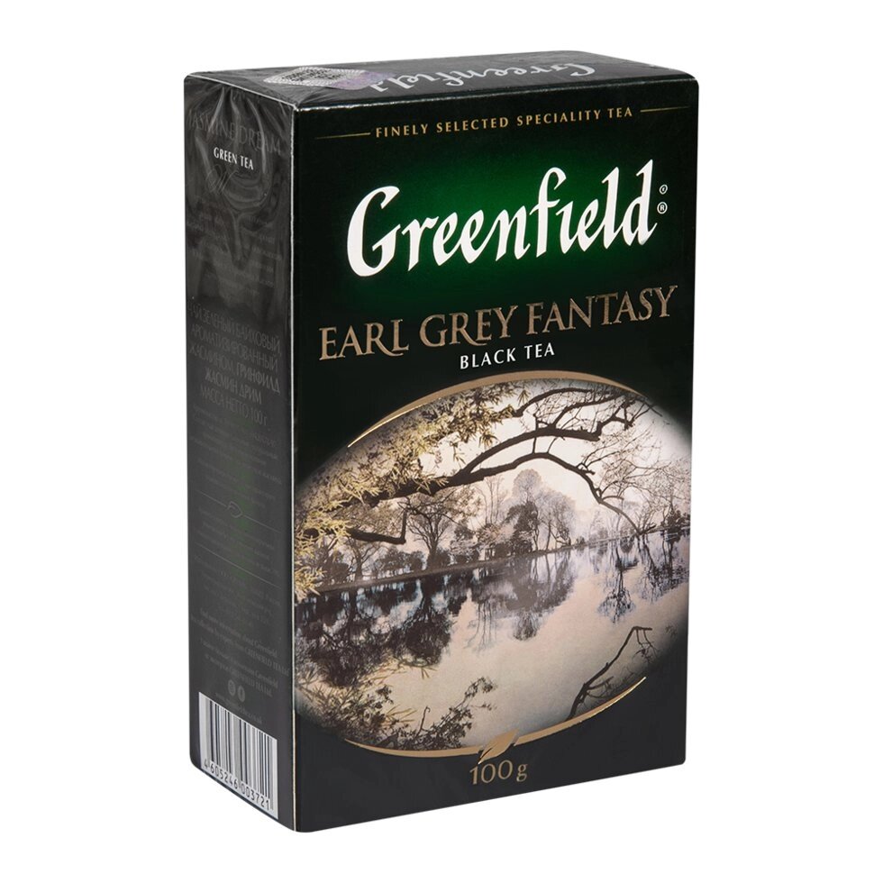 Чай "Greenfield" Earl Grey Fantasy, 100 г, черный от компании «Офистон маркет» - фото 1