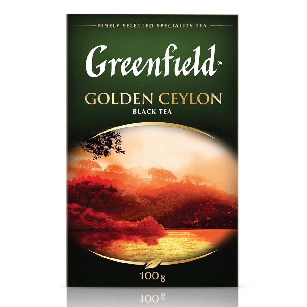 Чай "Greenfield" Golden Ceylon, 100 г, черный от компании «Офистон маркет» - фото 1