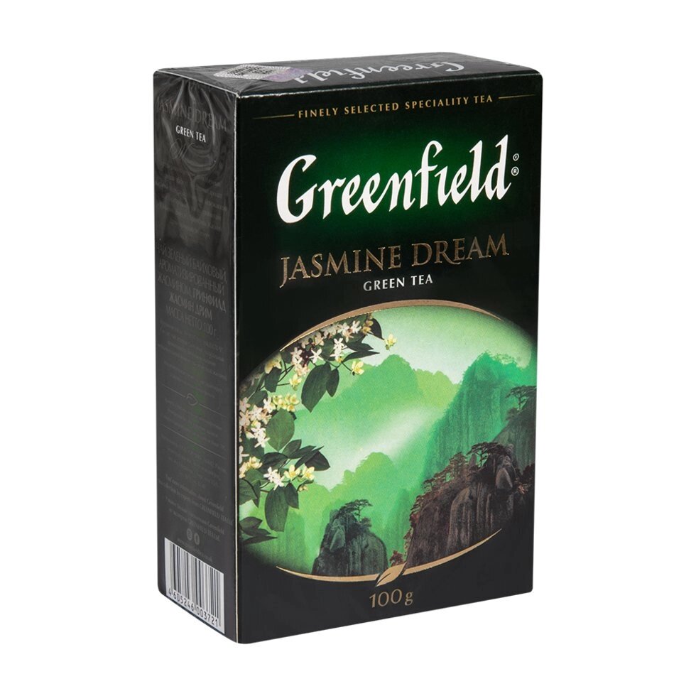 Чай "Greenfield" Jasmin Dream, 100 г, зеленый от компании «Офистон маркет» - фото 1