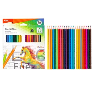 Цветные карандаши "Enovation", 24 цвета