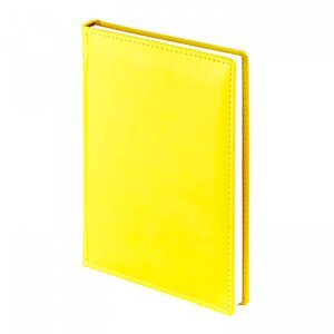 Ежедневник недатированный "Velvet", А5, 272 страницы, желтый