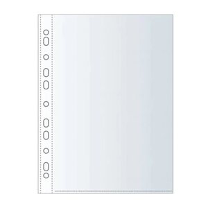 Файл (папка-карман) Inter-folia", А4, 110 мк, 50 шт., прозрачный