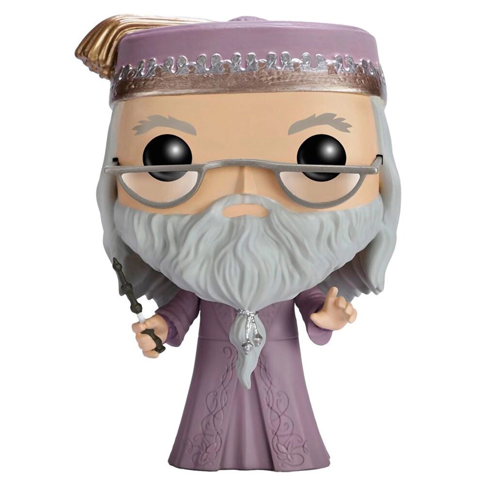 Фигурка Funko POP! Harry Potter Albus Dumbledore (Wand) 5891 от компании «Офистон маркет» - фото 1