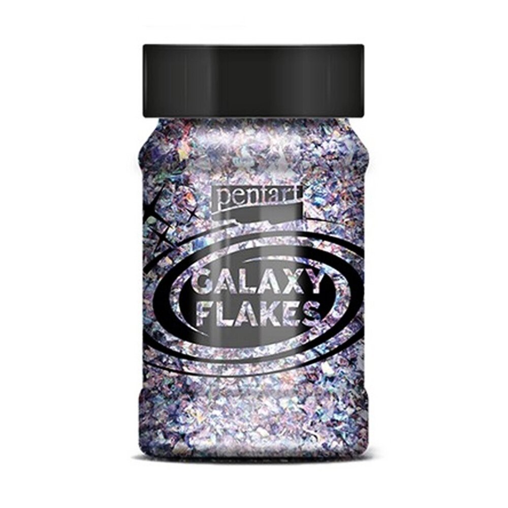 Хлопья декоративные "Pentart Galaxy Flakes", 15 г, фиолетовая Веста от компании «Офистон маркет» - фото 1