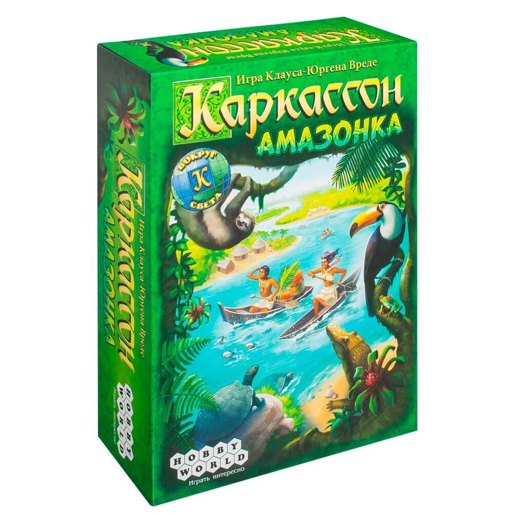 Игра настольная "Каркассон. Амазонка" от компании «Офистон маркет» - фото 1