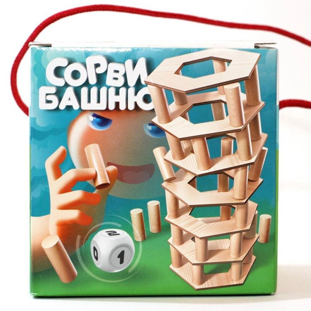 Игра настольная "Сорви башню" от компании «Офистон маркет» - фото 1