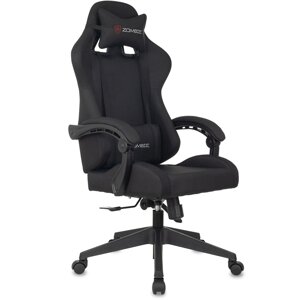 Игровое компьютерное кресло Бюрократ Zombie Predator Neo Black, ткань, черный