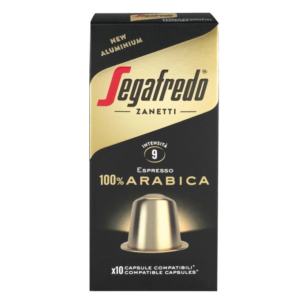 Капсулы "Segafredo" Arabica для кофемашин Nespresso, 10 порций от компании «Офистон маркет» - фото 1