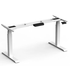 Каркас стола с электроприводом двухмоторный с Bluetooth AOKE "AK2YJYT-YDZF3-HE. WH", белый