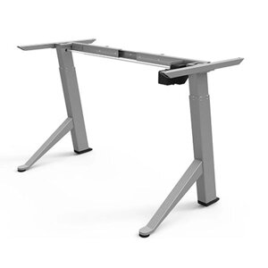Каркас стола с электроприводом одномоторный 2-х ступенчатый "Waltz A2Y-RH-SLN", USB зарядка, серый