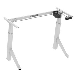 Каркас стола с электроприводом одномоторный 2-х ступенчатый "Waltz A2Y-RH-WH", USB зарядка, белый