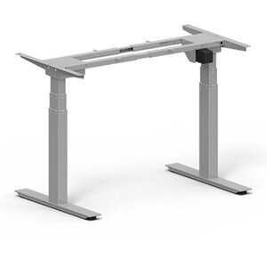 Каркас стола с электроприводом одномоторный 3-х ступенчатый "Waltz A4-RH-SLN", USB зарядка, серый