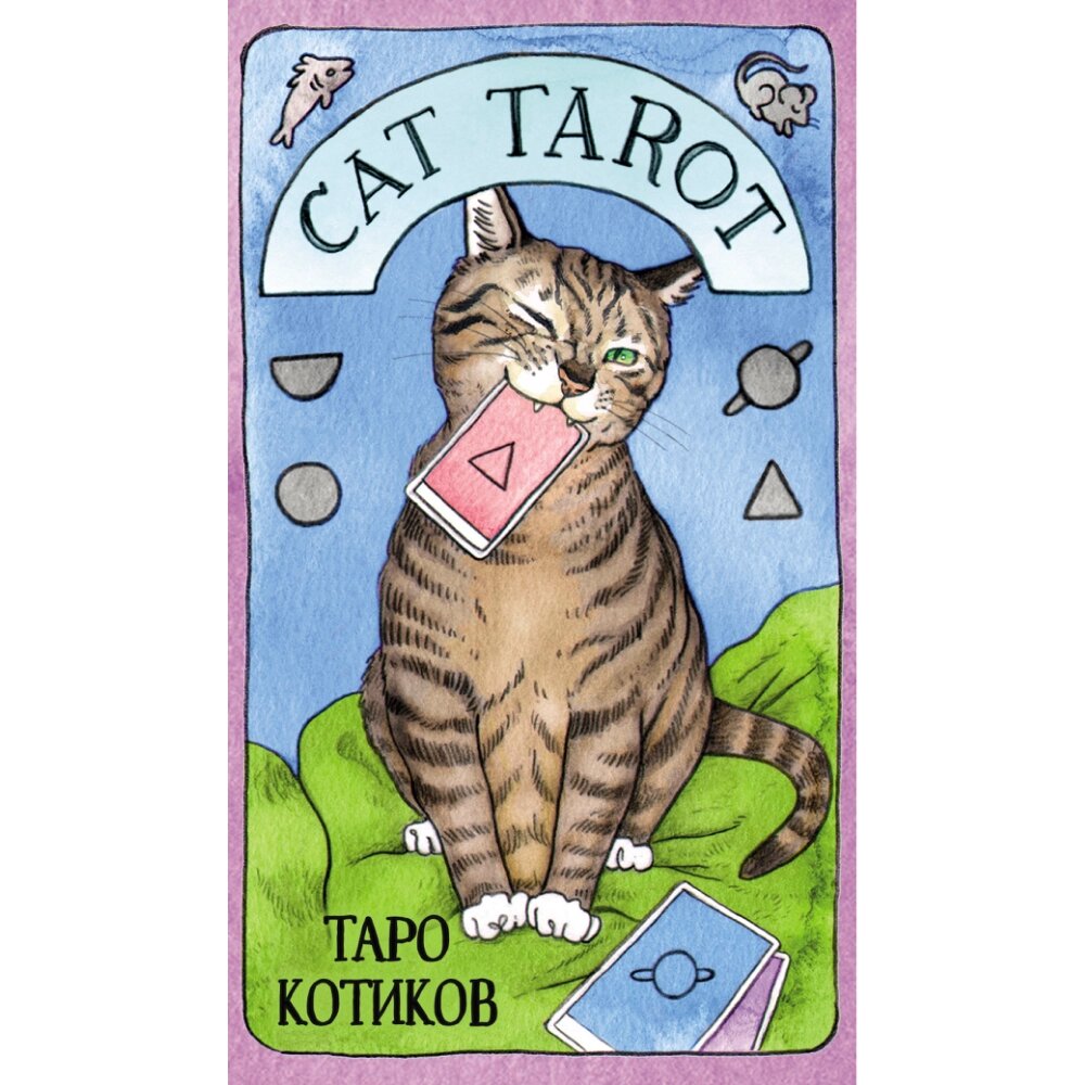 Карты "Cat Tarot. Таро Котиков (78 карт и руководство в подарочном футляре)", Меган Котт от компании «Офистон маркет» - фото 1