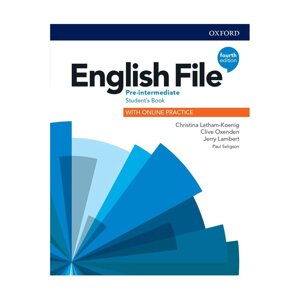 Книга "English File. Pre-Intermediate. Student's Book with Online Practice", Latham-Koenig C., Oxenden C., Lambert J.