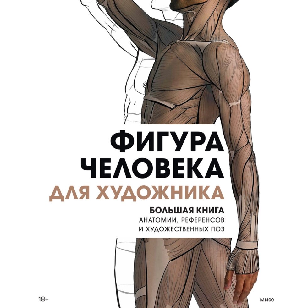 Книга "Фигура человека для художника. Большая книга анатомии, референсов и художественных поз" от компании «Офистон маркет» - фото 1