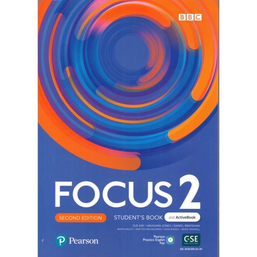 Книга "Focus 2. Second Edition. Level A2-B1. Student's Book and ActiveBook with Pearson Practice English App", Sue Kay, от компании «Офистон маркет» - фото 1