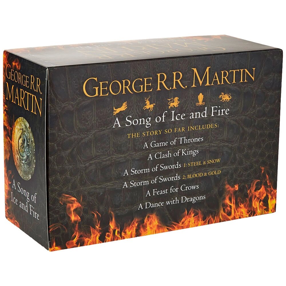 Книга на английском языке "A Song of Ice and Fire. – 6 Box Set", Мартин Д. от компании «Офистон маркет» - фото 1