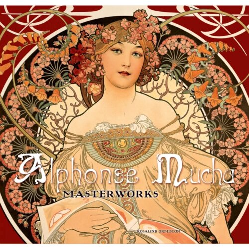 Книга на английском языке "Alphonse Mucha Masterworks"