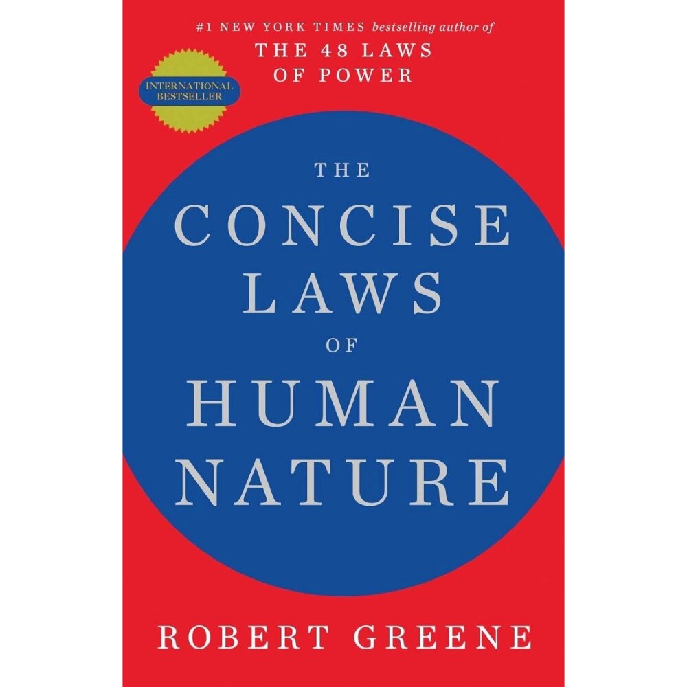 Книга на английском языке "Concise laws of human nature", Robert Greene от компании «Офистон маркет» - фото 1