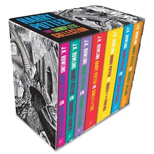Книга на английском языке "Harry Potter — 7 Box Set: Adult PB", Rowling J. K.
