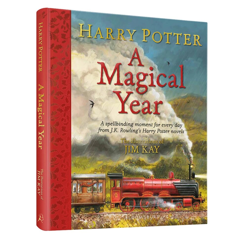 Книга на английском языке "Harry Potter – A Magical Year: The Illustrations of Jim Kay", Jim Kay от компании «Офистон маркет» - фото 1