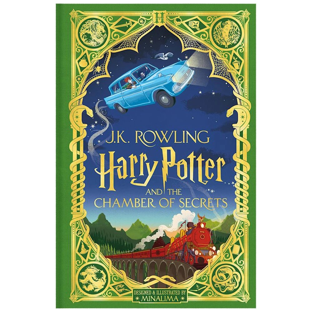 Книга на английском языке "Harry Potter and the Chamber of Secrets: MinaLima Edition", Rowling J. K. от компании «Офистон маркет» - фото 1