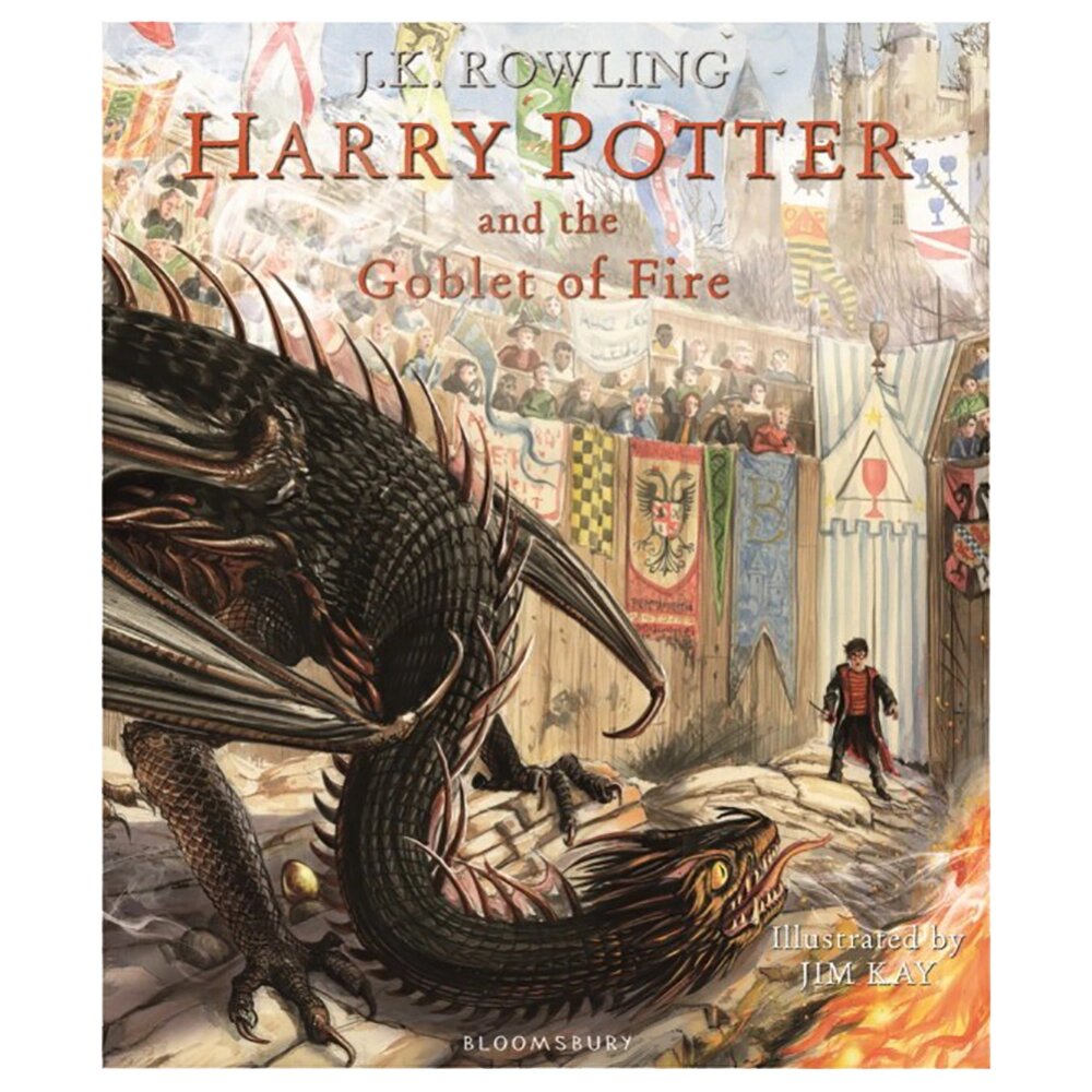 Книга на английском языке "Harry Potter and the Goblet of Fire HB Illustr.", Rowling J. K. от компании «Офистон маркет» - фото 1