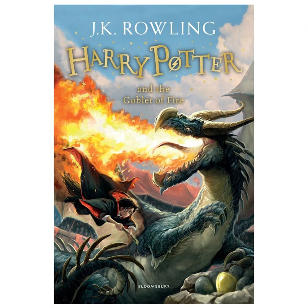 Книга на английском языке "Harry Potter and the Goblet of Fire – Rejacket HP", Rowling J. K. от компании «Офистон маркет» - фото 1