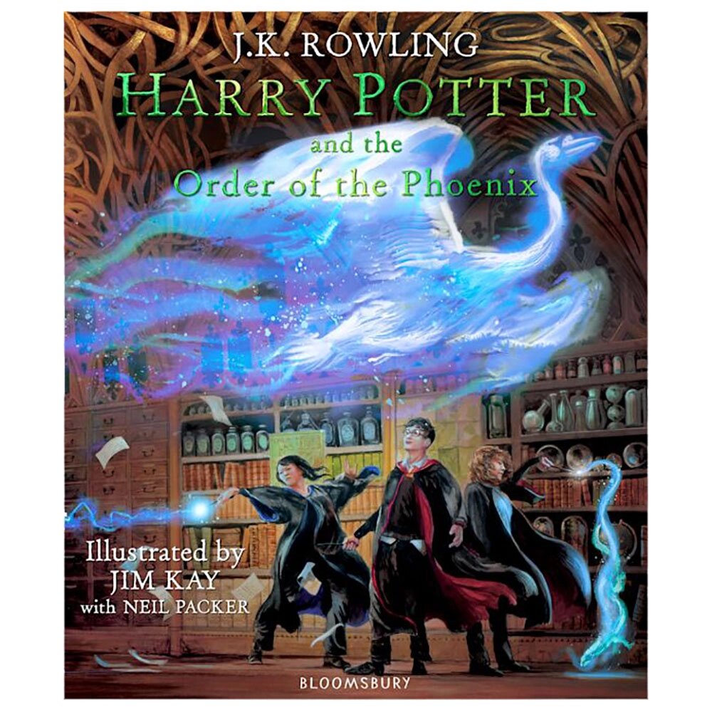 Книга на английском языке "Harry Potter and the Order of the Phoenix", J. K. Rowling, Jim Kay от компании «Офистон маркет» - фото 1