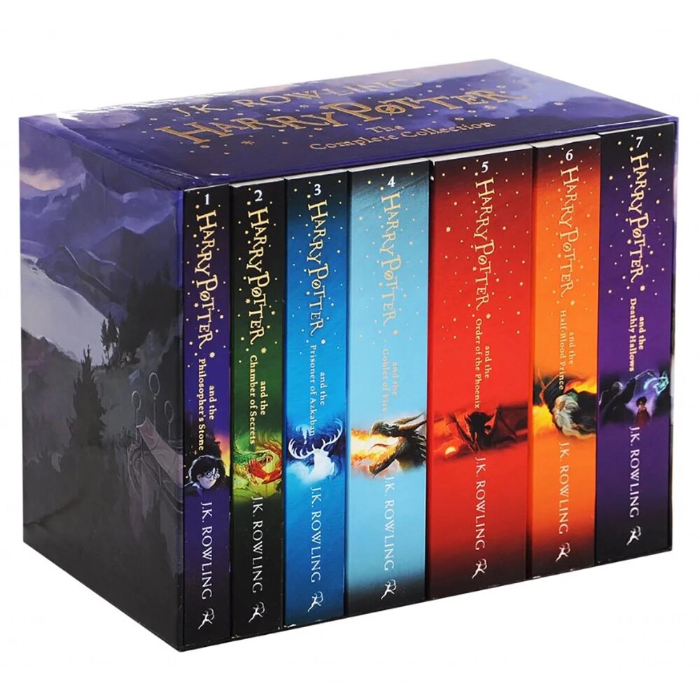 Книга на английском языке "Harry Potter Boxed Set PB 2014", Rowling J. K. от компании «Офистон маркет» - фото 1