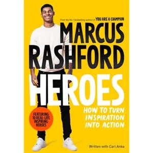 Книга на английском языке "Heroes", Marcus Rashford