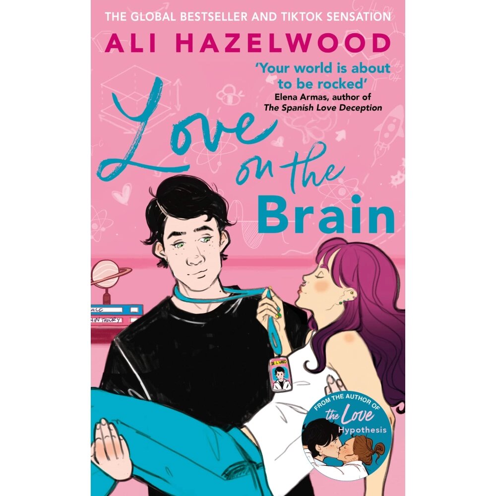 Книга на английском языке "Love on the Brain", Ali Hazelwood от компании «Офистон маркет» - фото 1