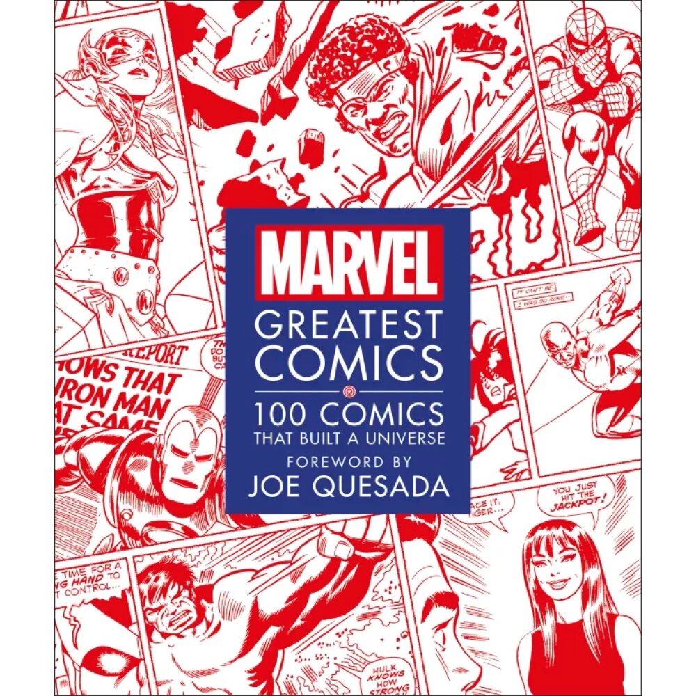 Книга на английском языке "Marvel Greatest Comics: 100 Comics that Built a Universe" от компании «Офистон маркет» - фото 1