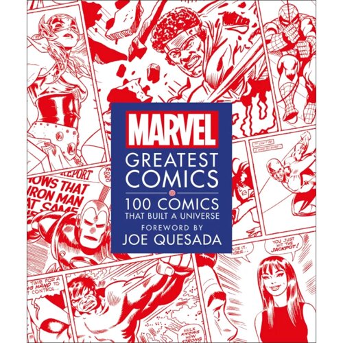 Книга на английском языке "Marvel Greatest Comics: 100 Comics that Built a Universe"